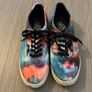 Vans galaxy shoes